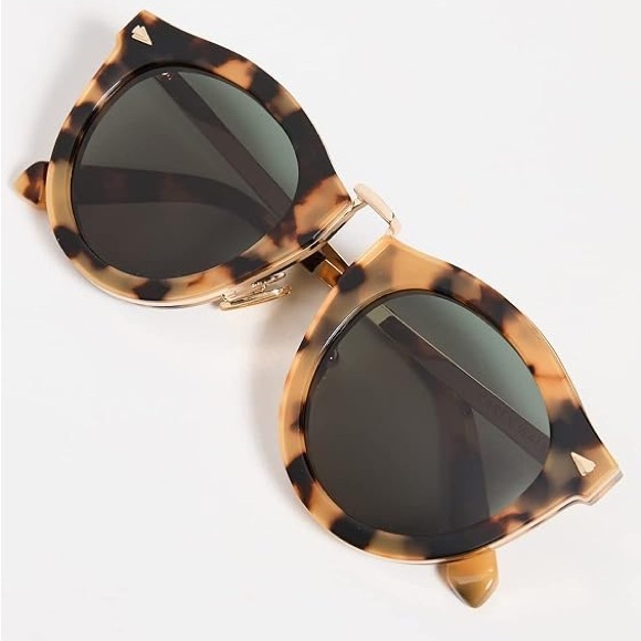 NEW Karen Walker Harvest Tortoise Sunglasses - Picture 3 of 5